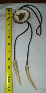 lot 171 image: Bear Bolo Tie.