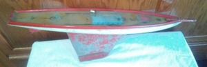 lot 164 image: Vintage wooden Boat - very cool