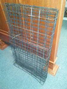 lot 174 image: Collapsible Large dog kennel