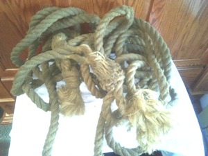 lot 178 image: Vintage rope heavy duty.