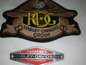 lot 200 image: Harley - Davidson memorabilia.