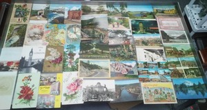 lot 226 image: 40 Post Cards postmarked.