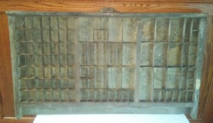 lot 289 image: Vintage Printer Tray