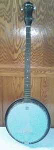 lot 290 image: Savannah Remo Banjo Weather King Resonator