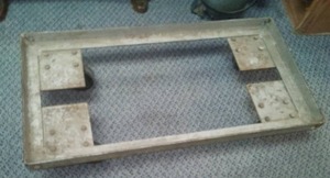lot 307 image: Metal Moving Cart