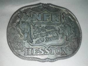 lot 314 image: NFR Rodeo Belt Buckle - Limited Edition.