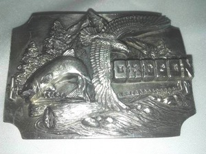 lot 470 image: Oregon Belt Buckle,