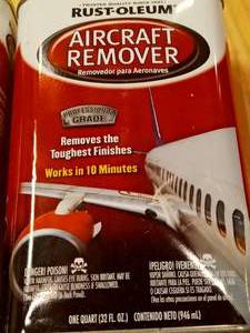 lot 24 image: Rust-Oleum Aircraft Remover Quart size