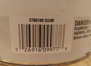 lot 25 image: Dupli-Color Truck Bed coating CTBG100 clear (gallon)