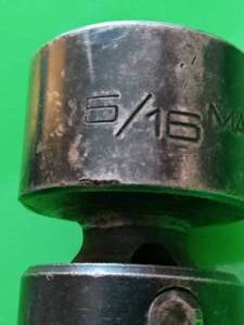lot 58 image: Matco 12 drive 6pt. SAE swivel impact socket