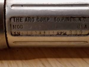 lot 71 image: The ARO Corp. Model SA054C-8