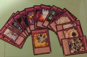 lot 34 image: Yu Gi Oh Cards Mixed holograph and non holo