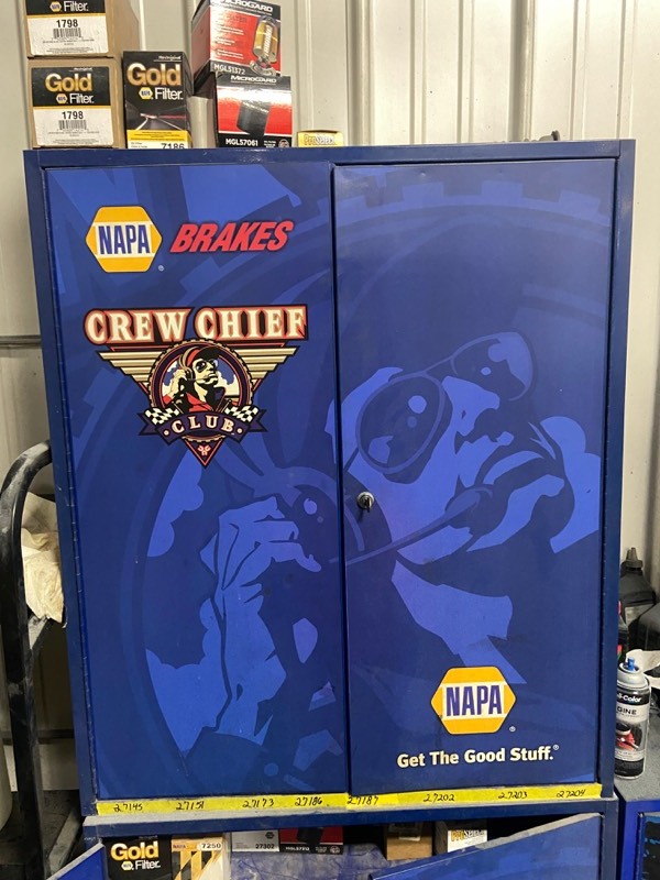 Napa discount Auto Storage Cabinet