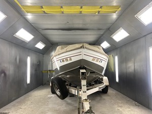 lot 4 image: Col-Met 14 x 26 Commercial Drive-In Automotive Paint Booth