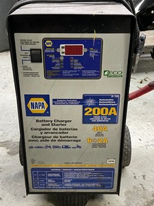 lot 23 image: Napa Portable Battery Charger  Jump Starter