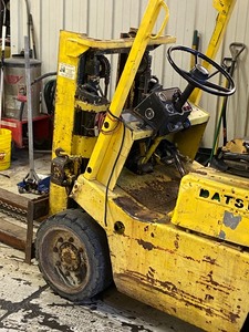 lot 1 image: Datsun Industrial Propane Forklift
