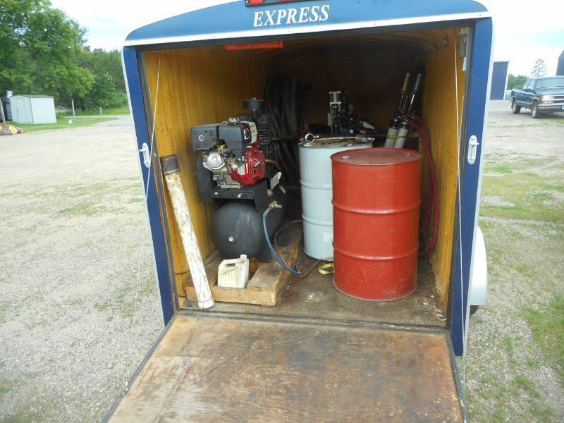 lot 2 image: Portable Spray Foam Business within 2006 Express Enclosed Trailer