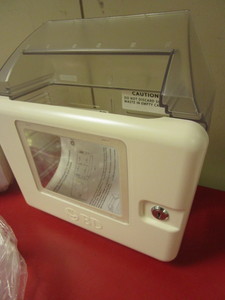 lot 846 image: BD PATIENT ROOM SHARPS COLLECTOR WALL CABINETS - NEW