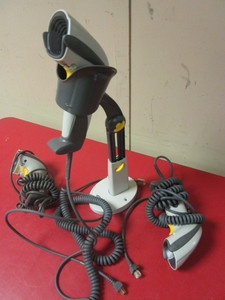 lot 834 image: ZEBRA HANDHELD LASER SCANNERS