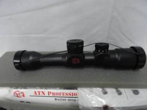 lot 15 image: Optics ATN Professional Series Lit Reticle Rifle Scope