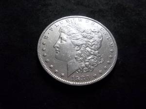 1880 O Morgan Silver Dollar Micro O