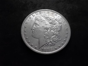1882 O Morgan Silver Dollar