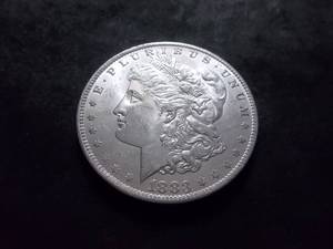 1883 O Morgan Silver Dollar