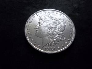 1884 O Morgan Silver Dollar