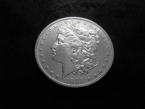 1885 S Morgan Silver Dollar