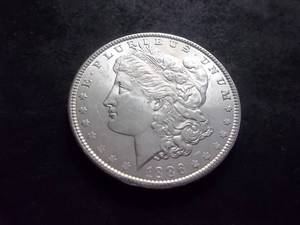 1886 Morgan Silver Dollar