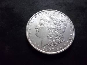 1887  Morgan Silver Dollar