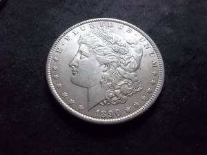 1890  Morgan Silver Dollar