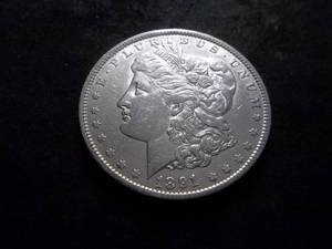 1891 Morgan Silver Dollar