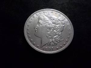 1891 S Morgan Silver Dollar