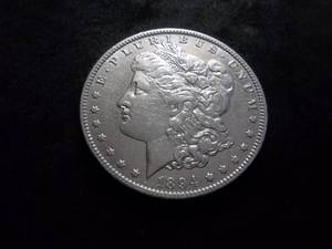 1894 O Morgan Silver Dollar