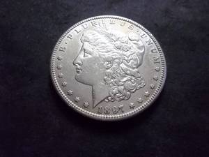 1897 S Morgan Silver Dollar