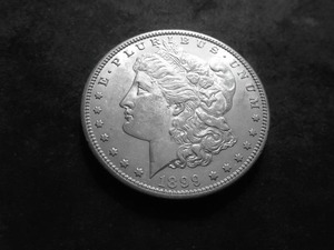 1899 Morgan Silver Dollar