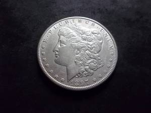 1897 Morgan Silver Dollar