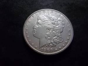 1900  Morgan Silver Dollar