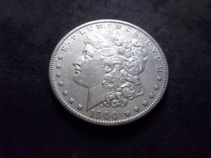 1900 S  Morgan Silver Dollar