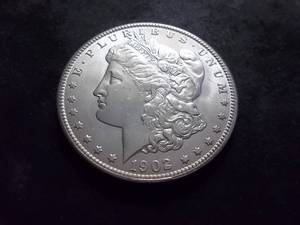 1902 O Morgan Silver Dollar