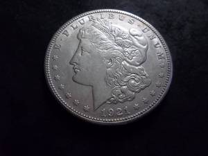1921 S Morgan Silver Dollar