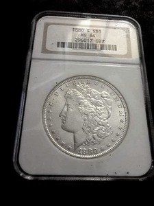 1880 S Morgan Silver Dollar