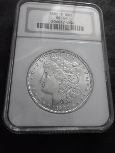 1882 S Morgan Silver Dollar