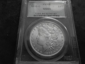 1898 O Morgan Silver Dollar
