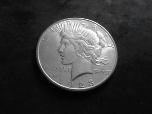 1923 S Peace Silver Dollar
