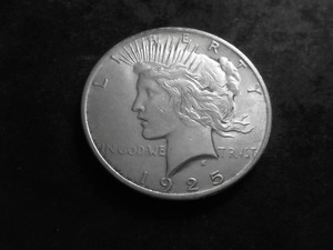 1925 Peace Silver Dollar