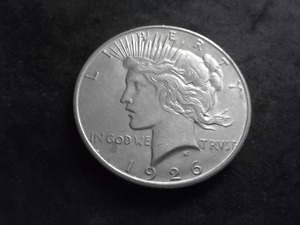 1926 D Silver Peace Dollar
