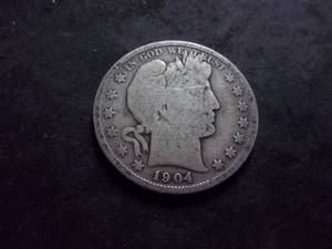 1904 Barber Half Dollar