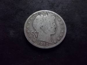 1912 D Barber Half Dollar